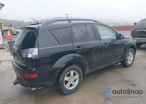 2007 Mitsubishi Outlander Ls z USA, uszkodzony, nr VIN JA4MT31X37Z011404